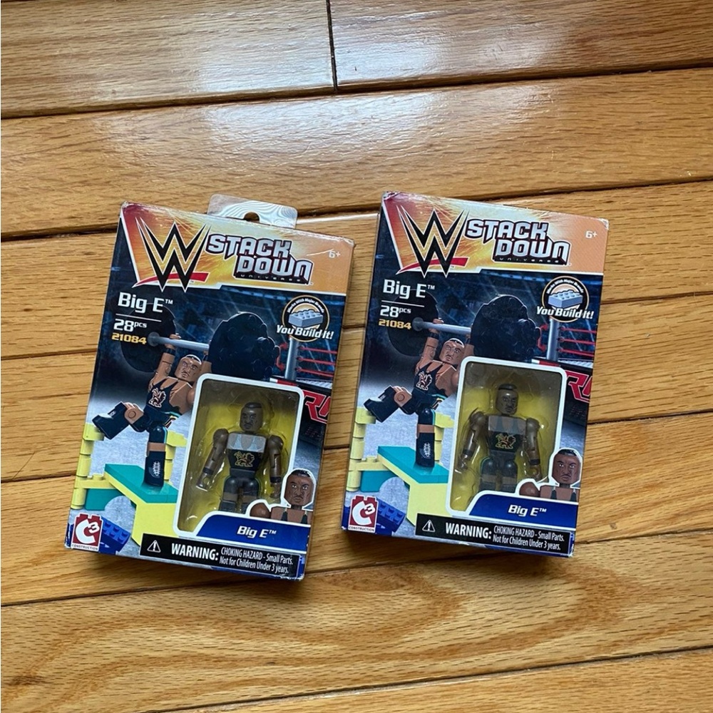 WWE Stack Down Big E Figure Set